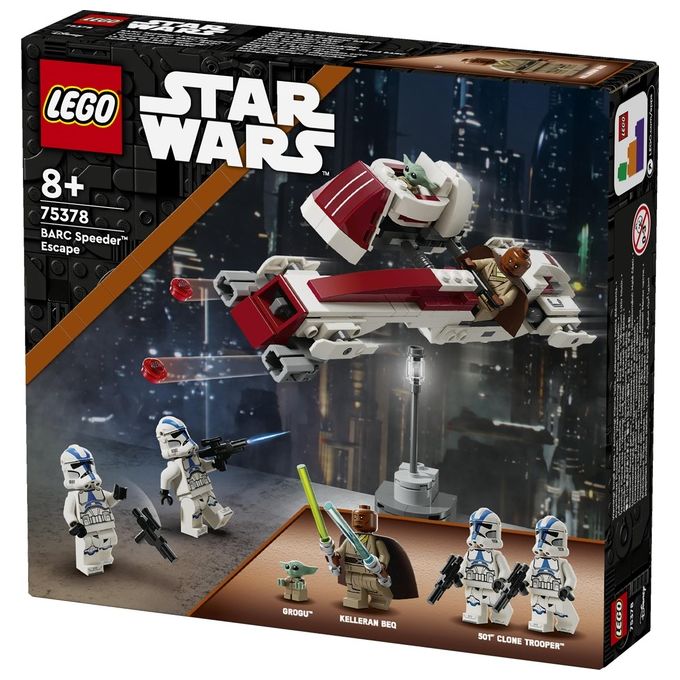 Lego Star Wars La Fuga del BARC Speeder