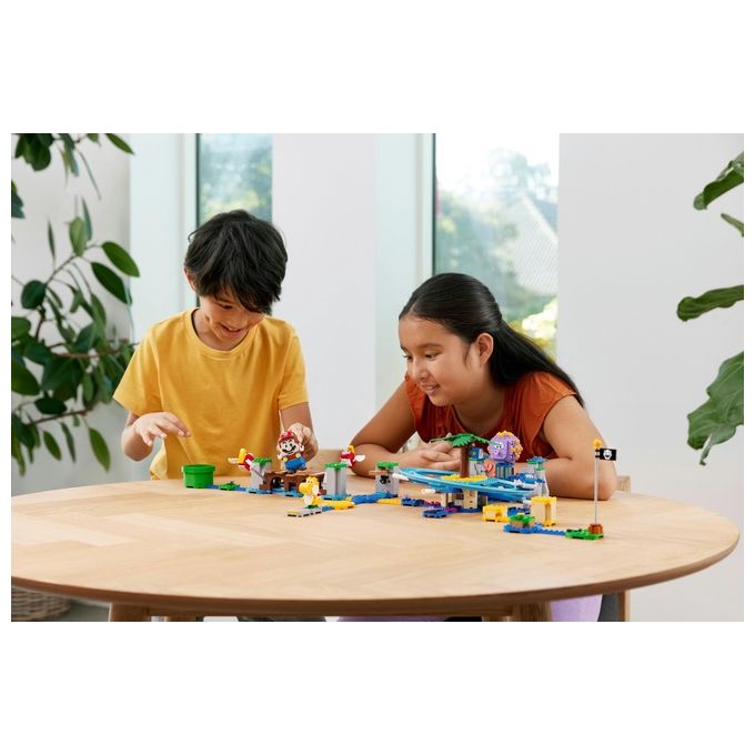 LEGO Super Mario Spiaggia del Ricciospino Gigante Expansion Set