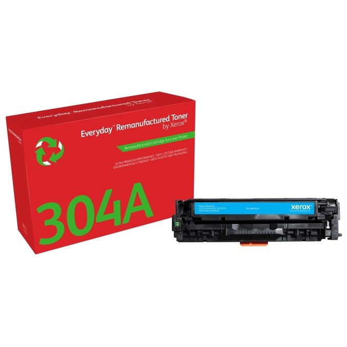 Xerox Toner Everyday Ciano per HP Cc531a-Crg-118c-Gpr-44c 2800 Pagine