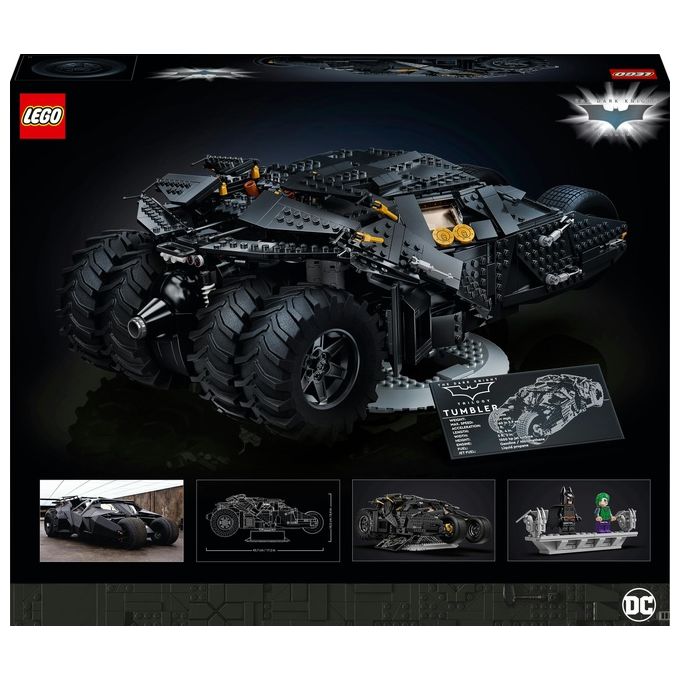 LEGO DC 76240 Batman Batmobile Tumbler, Modellismo Auto Da Costruire Per Adulti, Idea Regalo