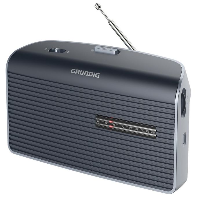 Grundig Music 60X Radio Portatile Analogico Grigio