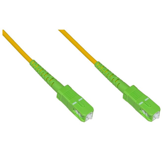 Link cavo fibra ottica apc sc a apc sc singlemode simplex  mt.50