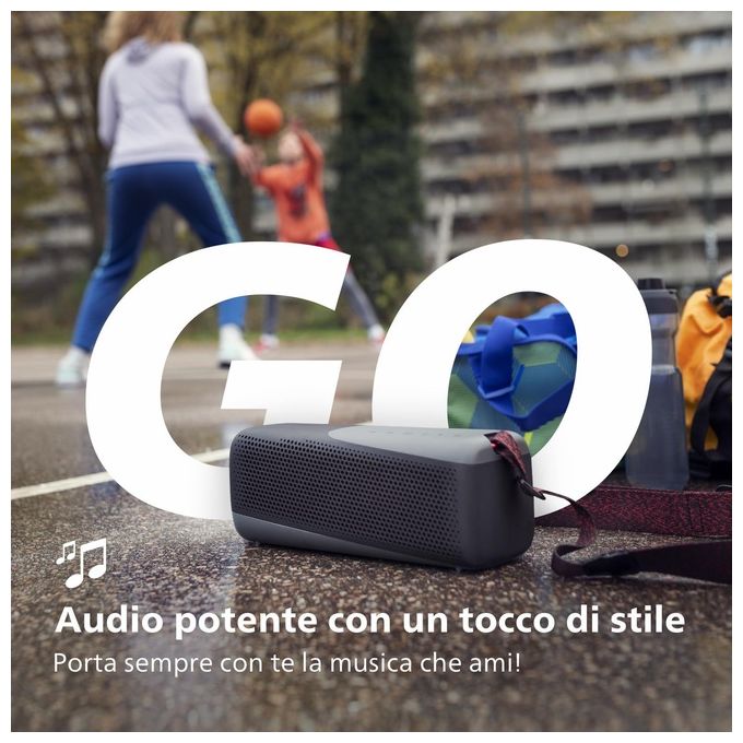 Philips TAS7807B-00 Cassa Wireless con Microfono Integrato