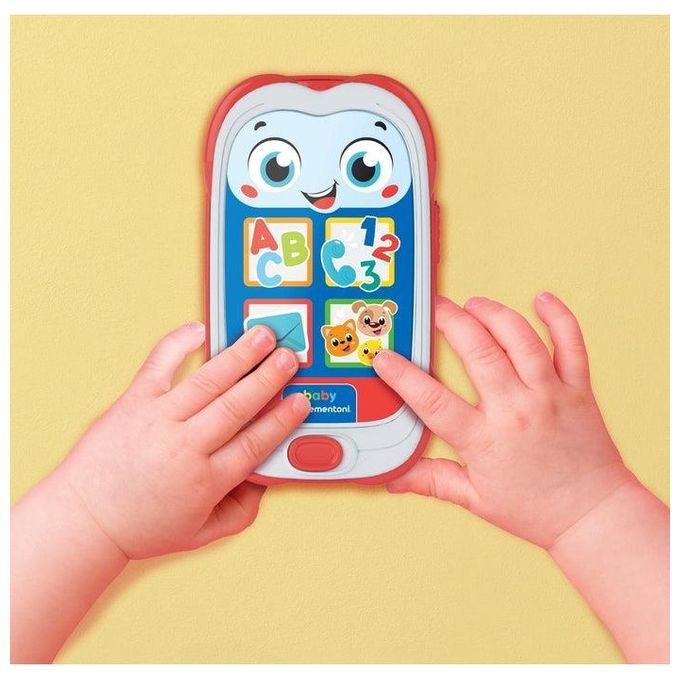 Clementoni Prime Attivita' Baby Smartphone Red