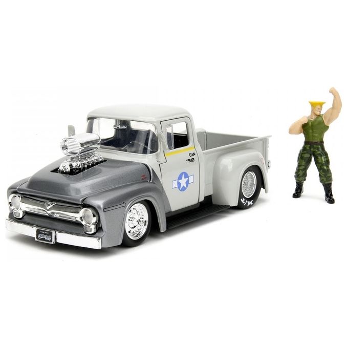 Jada Street Fighter 1956 Ford Pickup 1:24  Guile