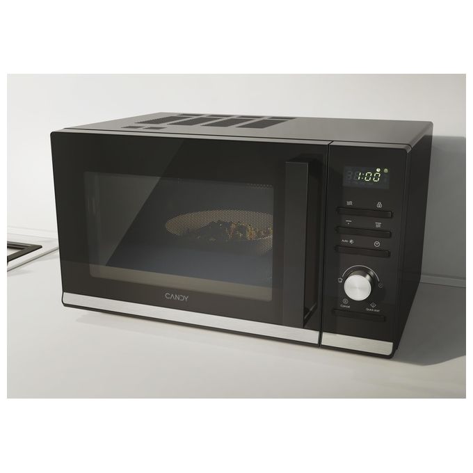 Candy CMGA23TNDB New Timeless Forno a Microonde con Grill Capacita'23 Litri Potenza 900W Elettronico Nero