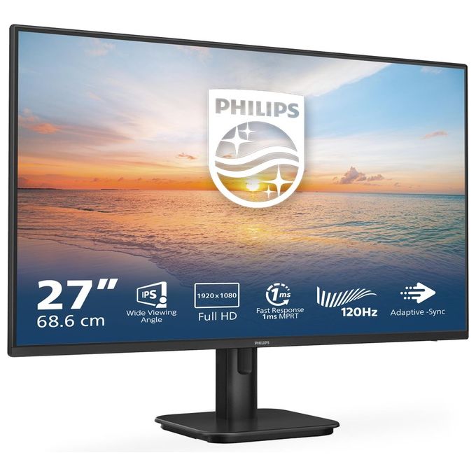 Philips Serie 1000 27E1N1100A-00 LED Monitor 27'' 1920 x 1080 Pixel Full HD LCD Nero