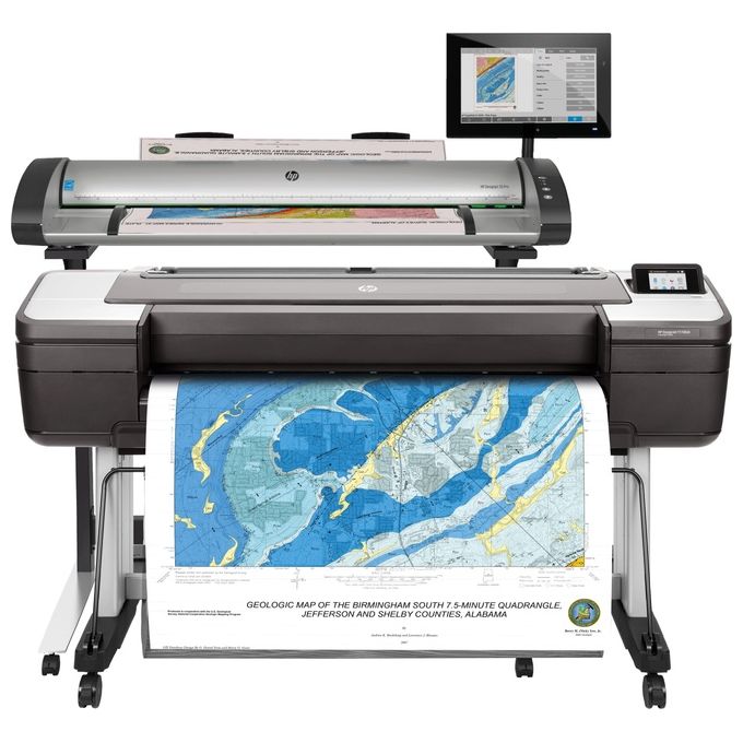 HP DesignJet T1700dr Plotter Professionale per Stampa di Alta Qualita' e Precisione