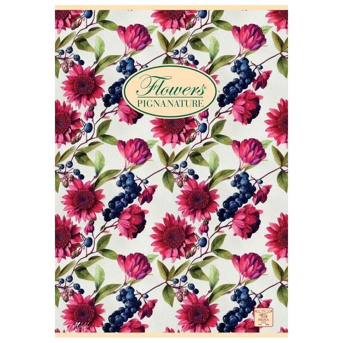 Pigna Confezione 10 Quaderni Flowers A4 5M 80gr