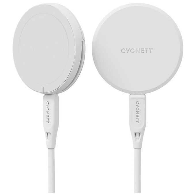 Cygnett Qi2 Chargepuck Bianco