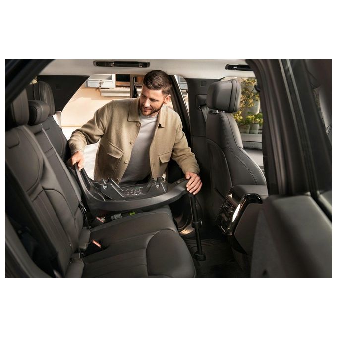 Chicco Base Seggiolino Auto Full 360 Gradi iSize Black air