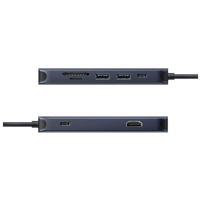 Targus HD4004GL Replicatore di Porte e Docking Station per Laptop Usb Tipo-c Blu