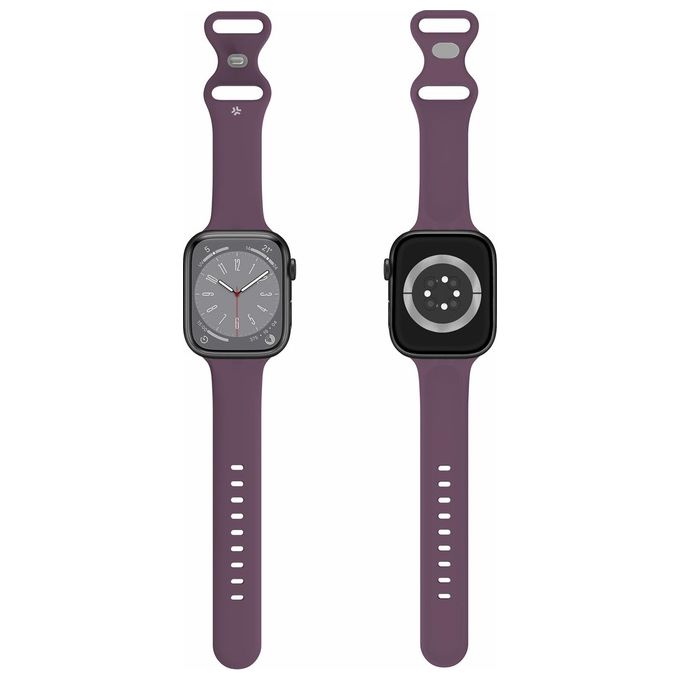 Celly WBand Cinturino per Apple Watch 38-40-41MM Silicone Viola