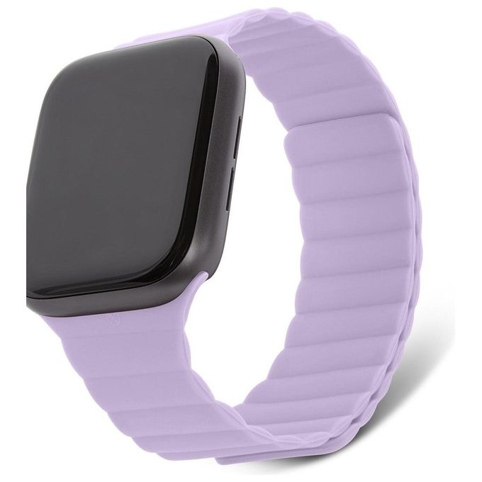 Decoded Silicone Traction Lite Strap per Apple Watch 41-40-38mm Lavanda