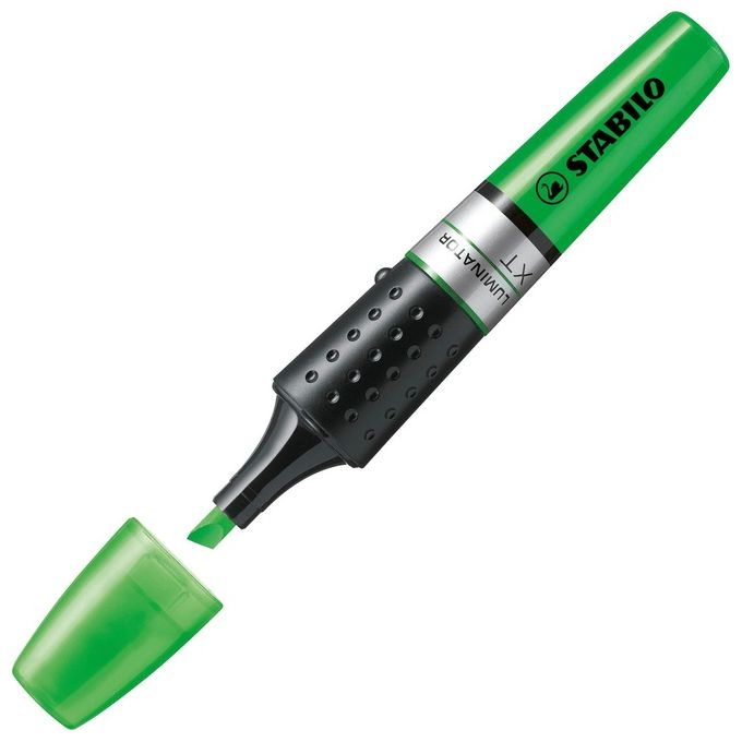 Stabilo Luminator Verde