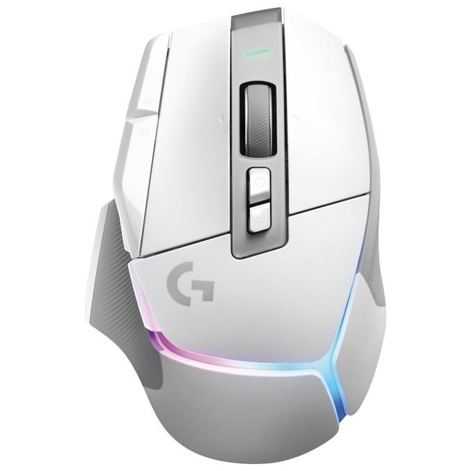 Logitech G502 X Plus Mouse Gaming Wireless Lightspeed Rgb  Logitech Blue Yeti Kit Game Streaming con Microfono Gaming Usb Yeti Bianco
