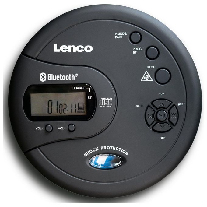 Lenco CD-300 Lettore CD Portatile Walkman Nero