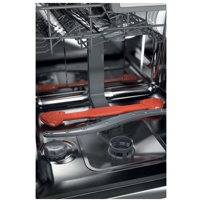 Hotpoint HIS 7030 WEL Lavastoviglie da Incasso a Scomparsa Totale 14 Coperti Classe energetica D 7 programmi Terzo cesto 59.8 cm inox