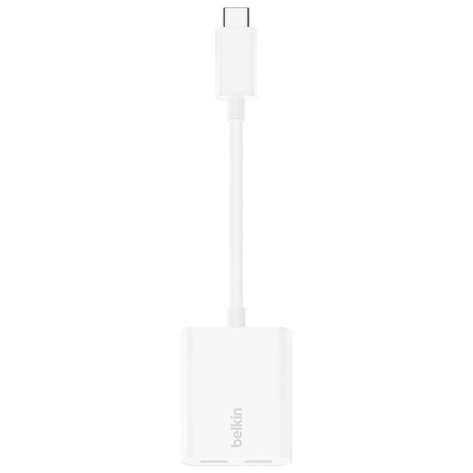 Belkin RockStar Adattatore Audio con Ricarica USB-C