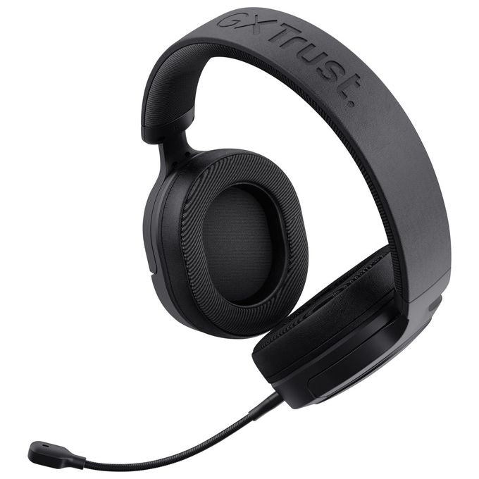 Trust Gaming GXT 498 Forta Cuffie Ecosostenibile PS5 e PS4 con Licenza Ufficiale PlayStation 5 Over-Ear Cavo da 1.2mt Microfono Staccabile Jack Audio 3.5mm Nero