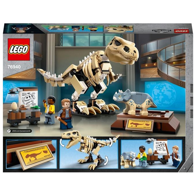 LEGO Jurassic World T. Rex Dinosaur Fossil Exhibition