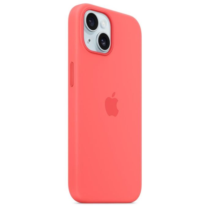 Apple Custodia MagSafe in Silicone per iPhone 15 Guava ​​​​​​​