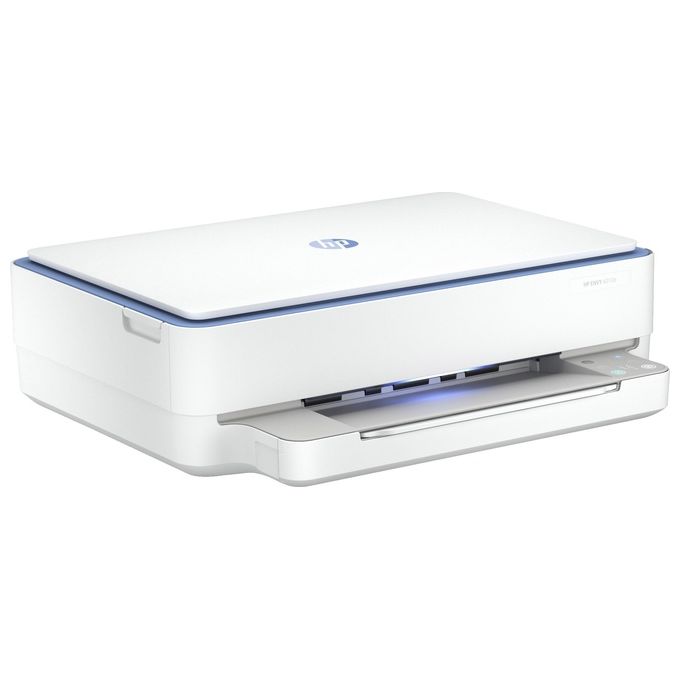 HP ENVY 6010e - Stampante multifunzione, stampante, scanner, fotocopiatrice, WLAN, Airprint con inchiostro istantaneo di 6 mesi, colore: Blu