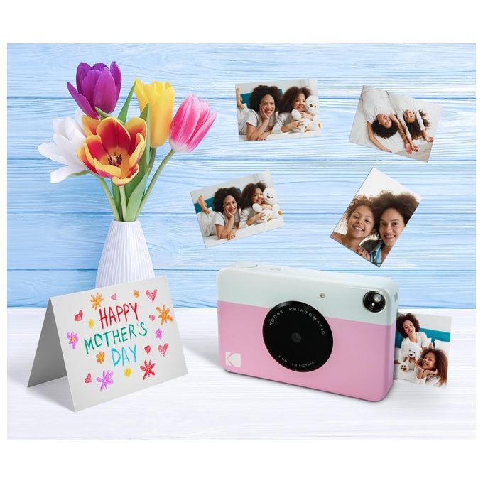 Kodak Fotocamera Istantanea Printomatic Rodomatic Rosa