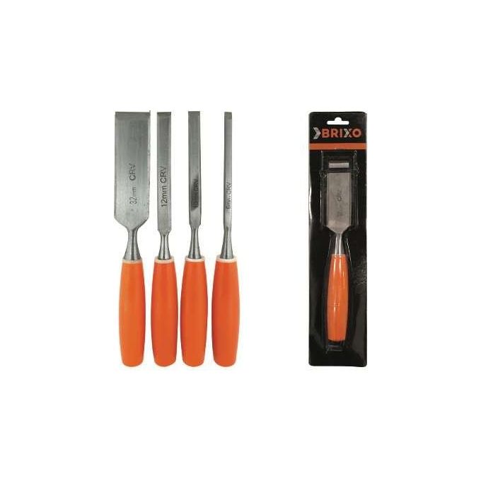 Brixo Scalpello per Legno con Manico in Acetato 32mm