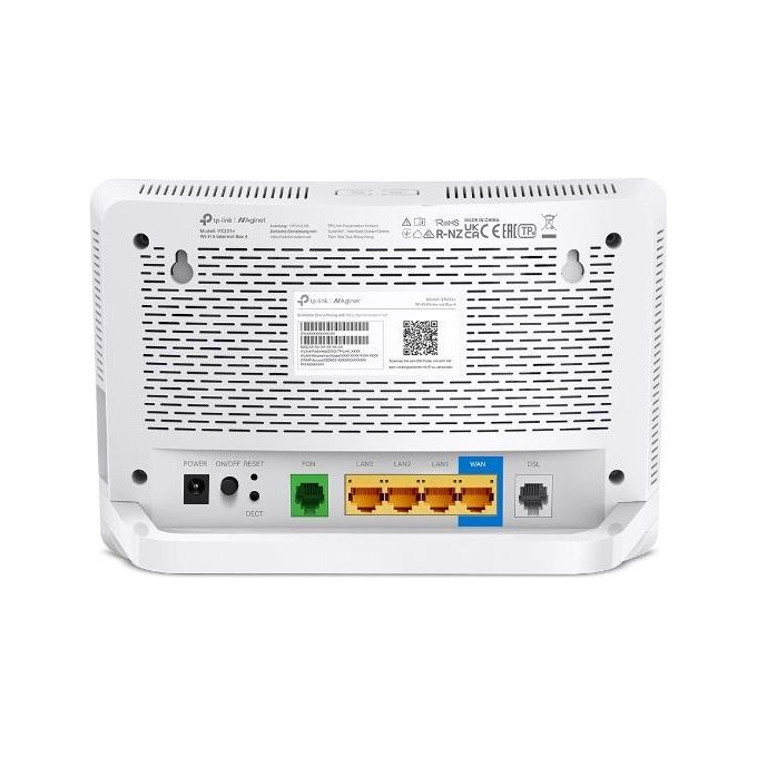 TP-Link Wi-Fi 6 Internet Box 4 Router Wireless Gigabit Ethernet Dual-Band 2.4 GHz-5 GHz Bianco