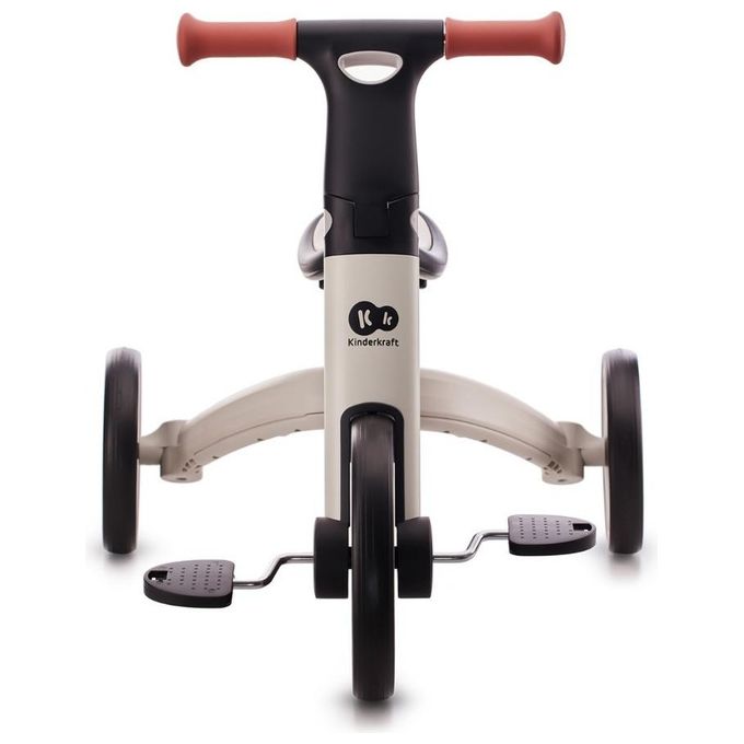 Kinderkraft Triciclo 4Trike Trasformabile 3 in 1 Silver