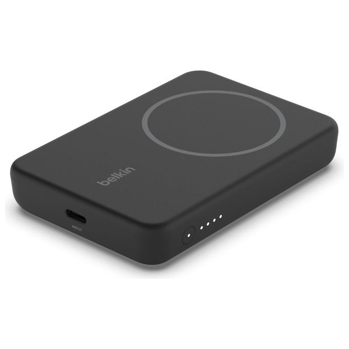 Belkin PowerBank Wireless Magnetica 5.000mAh Nero con Supporto