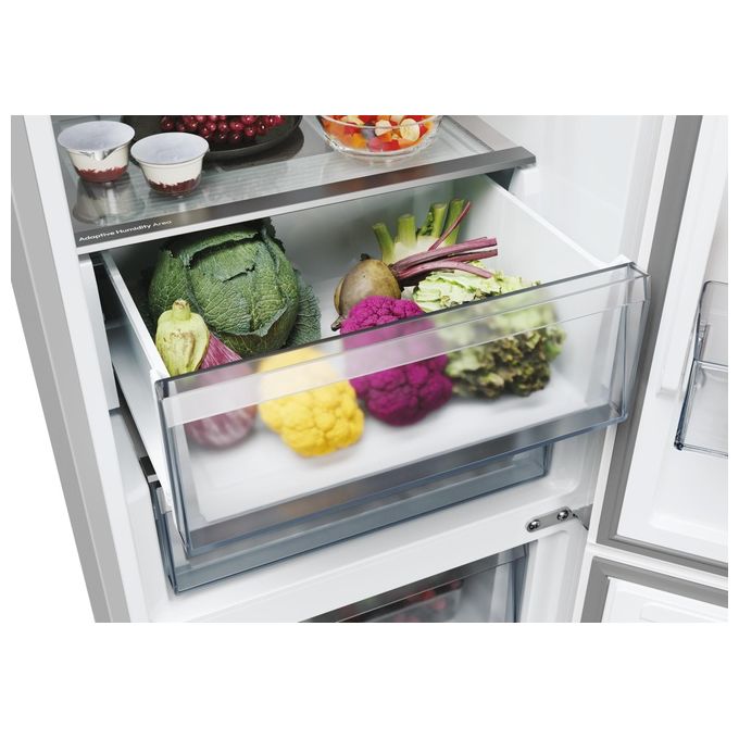 Candy CNCQ2T620EX Frigorifero Combinato 409 Litri Classe energetica E Raffreddamento No Frost colore Inox
