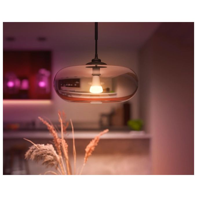 Philips 8719514288157 Hue White and Color Ambiance Lampadina Smart LED E27 A67 15W 1521lm 2000-6500K Dimmerabile Bluetooth Zigbee colore Bianco