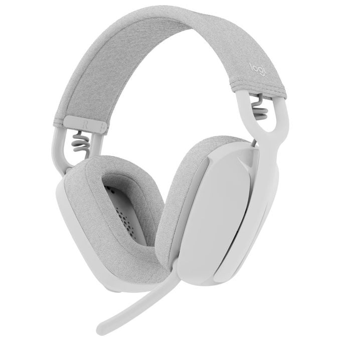 Logitech Zone Vibe 100 Auricolare Wireless a Padiglione Musica e Chiamate Bluetooth Bianco