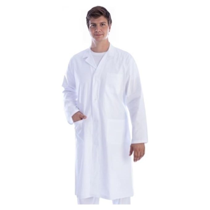Camice Bianco - Cotone-Poliestere - Uomo - Taglia L 1 pz.
