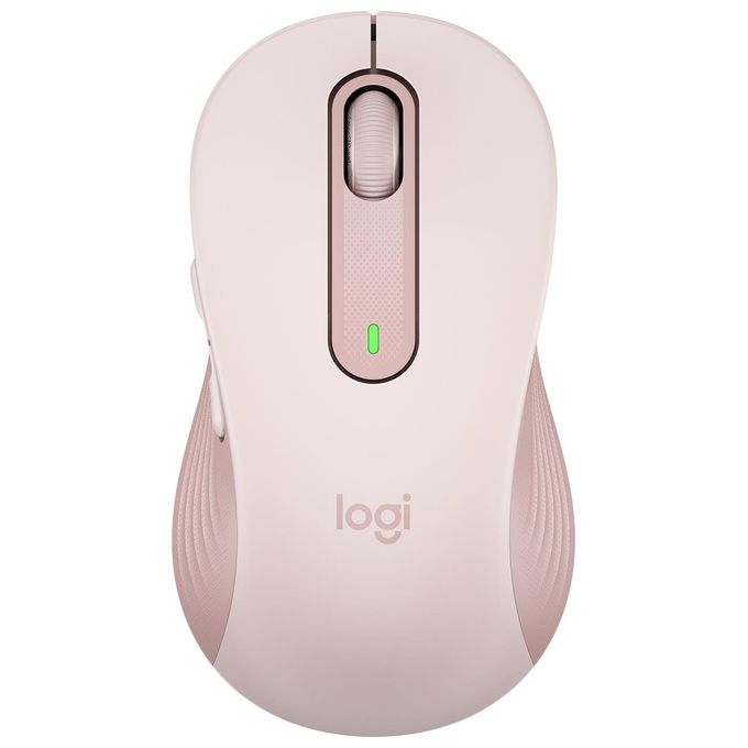Logitech Signature M650 L Mouse Wireless Full Size Rosa