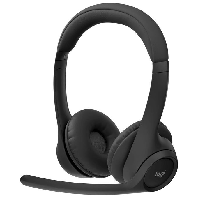 Logitech Zone 305 per aziende cuffia con microfono wireless Bluetooth per Microsoft Teams compatibile con Windows Mac Chrome Linux iOS iPadOS Android - Nero