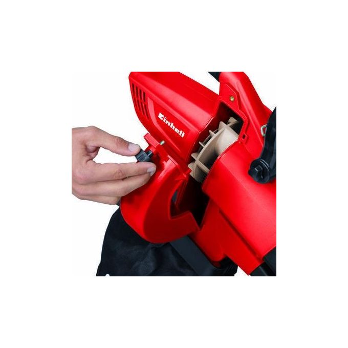 Einhell Soffiatore Aspiratore Elettrico GC-EL 2600 E Potenza 2600 W Capacita' Aspirazione Fino a 780 m³-h e Funzione Trituratore