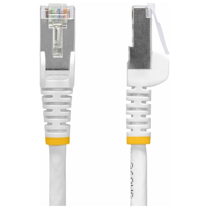 StarTech.com Cavo Ethernet CAT8 Bianco da 3mt 25G-40G S-Ftp lszh 100W Poe