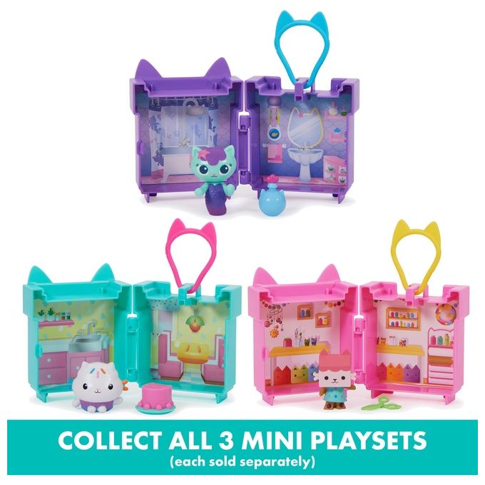 Spin Master Playset Gabbys Dollhouse Playset Mini Playset Clip On