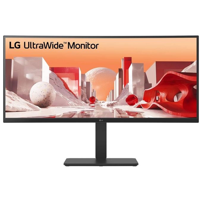 LG Monitor Curvo 34BA85QE 34'' led ips 21:9 3440 x 1440 5ms 300 cdm Webcam reg Altezza Usb-c Dock Dp-hdmi