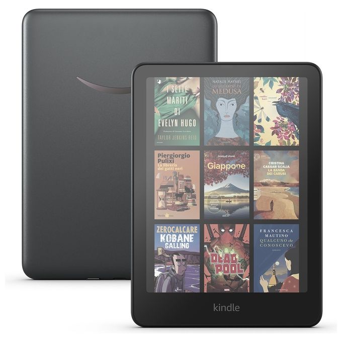 Amazon Kindle Colorsoft Signature Edition 32Gb Con schermo a colori 7'', luminosita' frontale a regolazione automatica, ricarica wireless e lunga durata della batteria