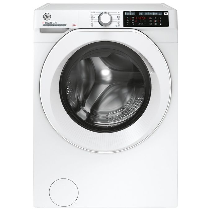 Hoover HW28AM-1-S H-WASH 500 Lavatrice Carica Frontale 8 Kg 1200 rpm Classe A Inverter Vapore Wi-Fi (85x60x53 cm) colore Bianco