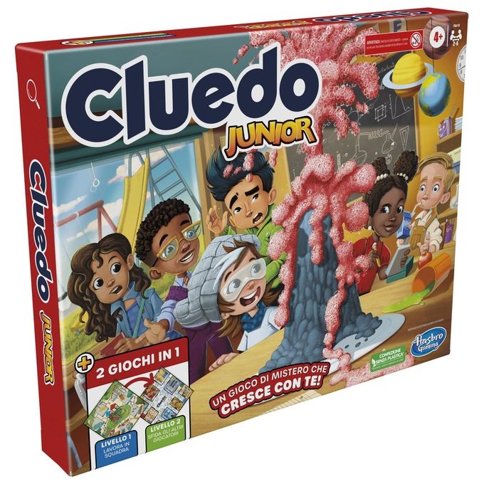 Hasbro Gioco di Societa' Cluedo Junior Refresh