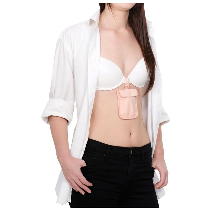 Pacsafe Coversafe S25 Bra Bag Orchid Pink