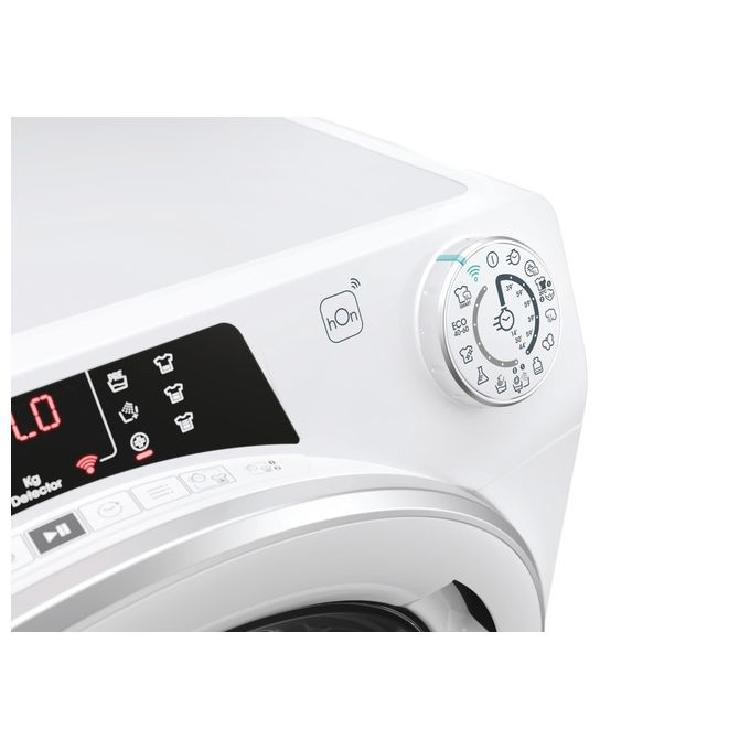 Candy RO41274DWMST-1-S Rapidó Lavatrice Carica Frontale 7 Kg 1200 rpm Classe A Vapore Wi-Fi BLE App hOn (85x60x45 cm) colore Bianco
