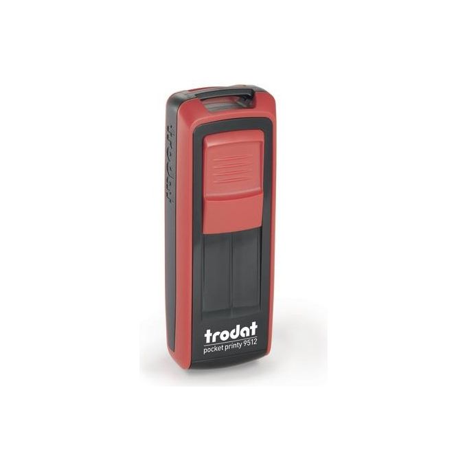 Trodat Pocket Printy 9512 Nero Rosso Fuoco