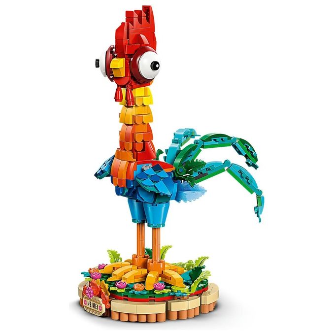 LEGO Heihei ǀ Disney dal Film Vaiana 2 Modello di Animale da Costruire con Parti Snodabili e Espositore Giochi per Bambini e Bambine da 9 Anni in su Idea Regalo di Compleanno da Collezione 43272
