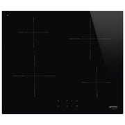 Smeg SI2641D Universale Piano cottura a Induzione 60 cm 4 Zone Touch Control 7200 W colore Nero